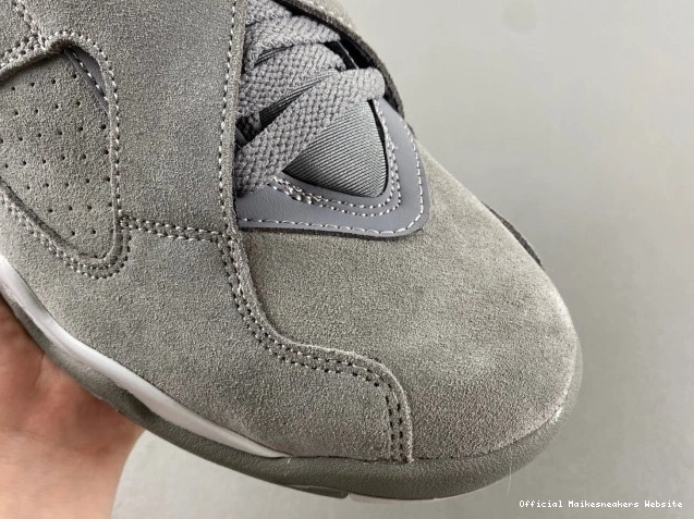 Official Maikesneakers 8 Cool Retro Jordan 305381-014 Grey 0810